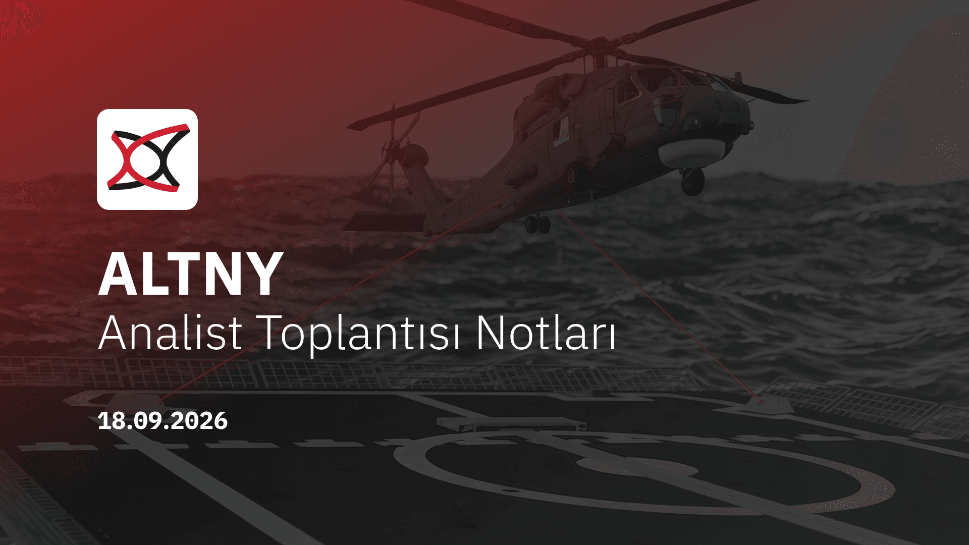 Altınay Savunma Analist Toplantısı Notları (2026/6)