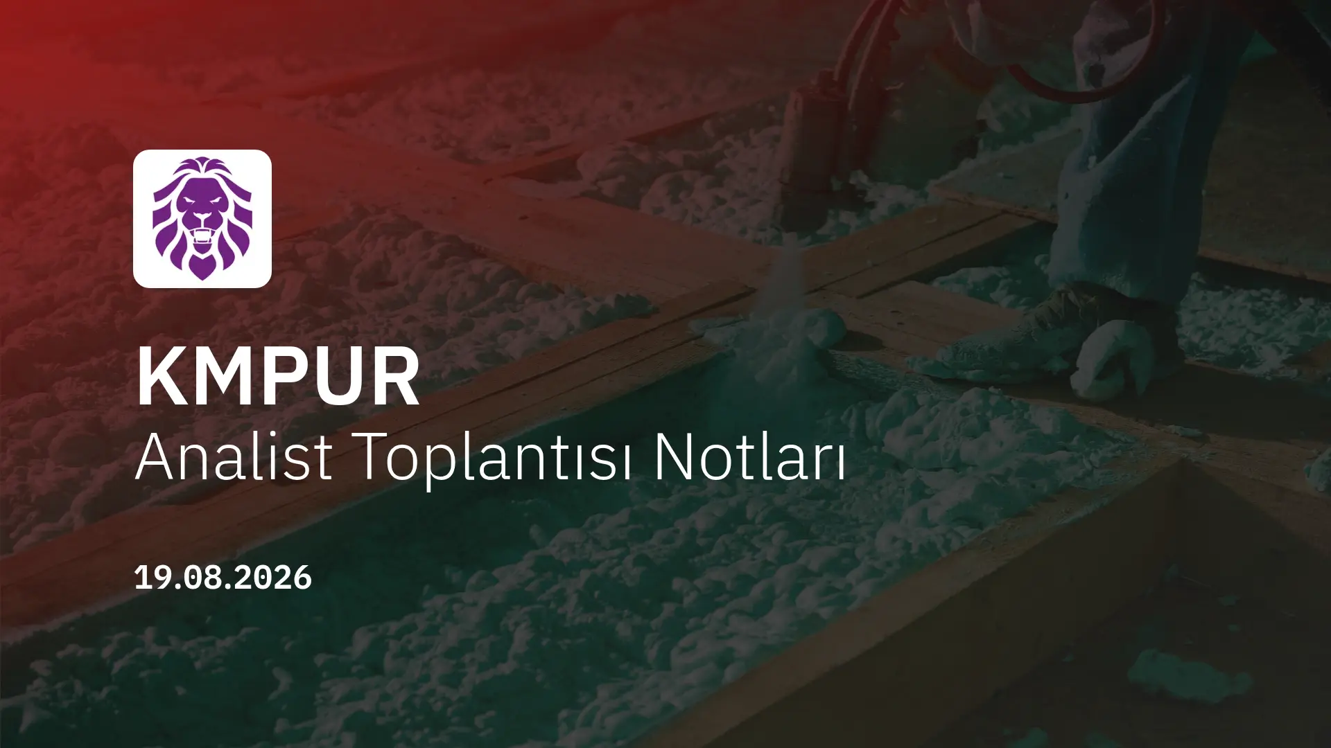 Kimpur Analist Toplantısı Notları (2026/06)
